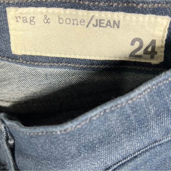 Rag&Bone Jeans Womens 24 Alice Skinny Leg Mid Rise Zipper Grunge Rock Y2K 90s - Picture 9 of 12